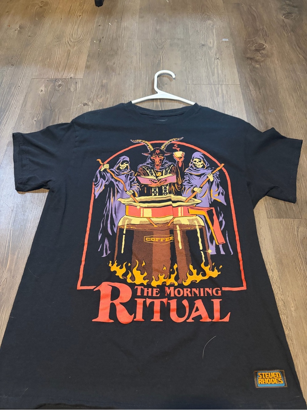 STEVEN RHODES MORNING RITUAL T SHIRT
